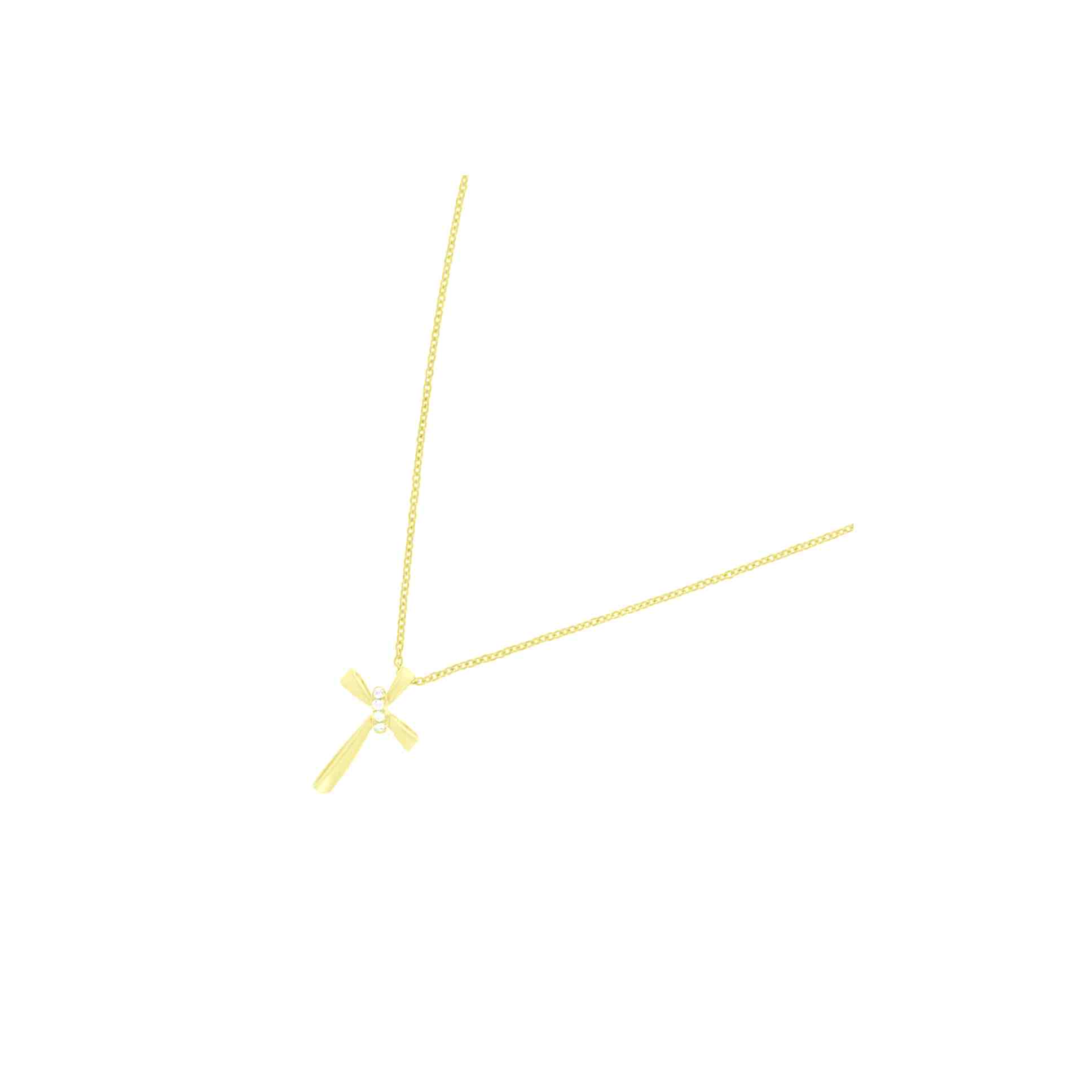Cross Diamond Pendant PD31184A